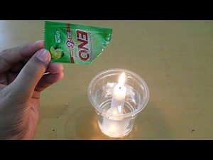 ENO Water Fire Candle Science Experiments