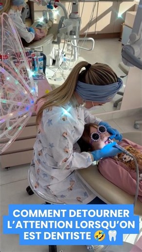 La belle astuce de cette dentiste 😂🦷