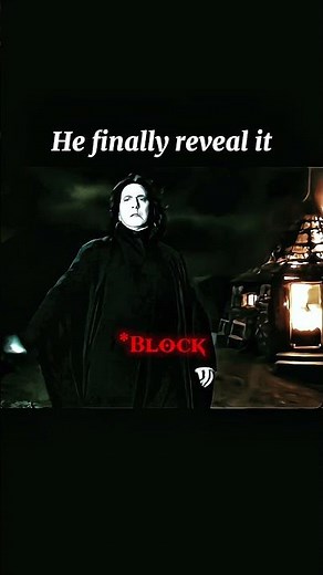 The Truth About the Half-Blood Prince 🖤 | Harry Chases Snape #harrypotter #shorts