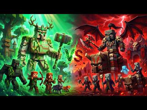 Iron Hunt vs Pillager Pursuit: The Rescue War | Minecraft Animation | Full Movie