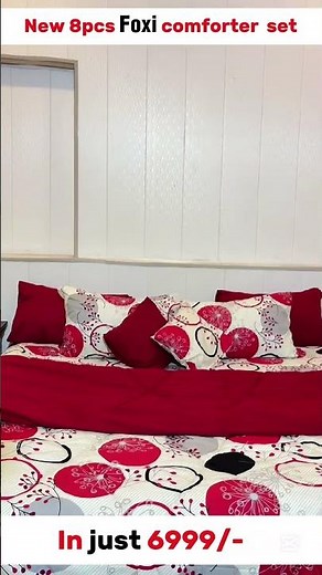 "8-Piece Comforter Set | Cozy & Stylish Bedding for Any Bedroom!"