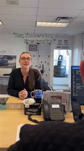Twerked, torqued.. whatever gets the job done 🤷🏼‍♀️ #funny #service #marketing | Lange & Fetter Motors