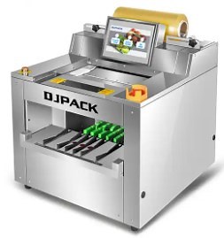 [Hot Item] DJF-450T Potato Tomato Onion Cling Film Wrapper High Quality Wrapping Machine