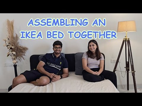 Unbox and assemble an IKEA bed with us! 🛏️ 🛠️