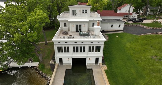 Historic Wisconsin lakefront mansion called 'Capone Home' with secret rooms listed for $4.49 million