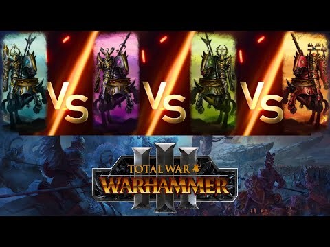 Which Chaos Knights (Lances) Is the Strongest Brawler in Total War: Warhammer 3?