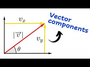 Vector components and graphic representations | Easily explained