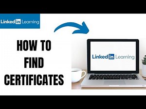 How to find certificate in Linkedin Learning