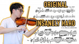 Beginner Violin Pieces Made 100× More Difficult