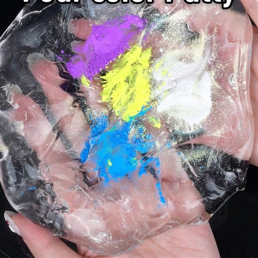 slymuslime on Instagram: "What color did it turn into in the end?😍😍#putty #slime #slymuslime #slimepressing #puttyslime #diy #asmr #asmrsound"