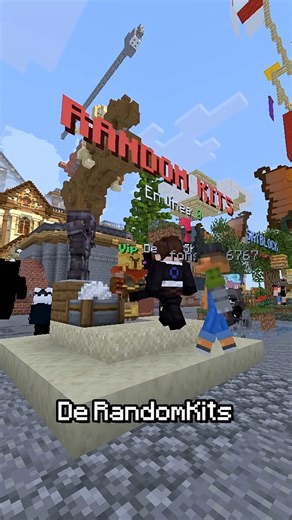 How to Get the BEST RANDOMKITS KIT | Hystic #minecraft #shorts