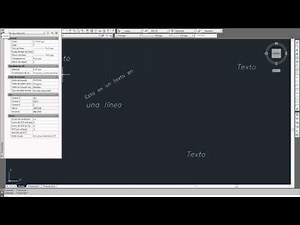 0206 - Curso de Autocad - Texto en una linea