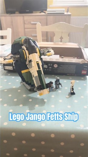 LEGO Jango Fett’s Starship — Build Completed! 🚀 | Star Wars