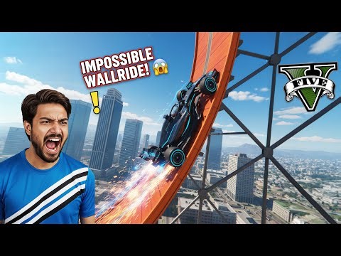 I Tried the CRAZIEST F1 Car Wallride in GTA 5… INSANE!