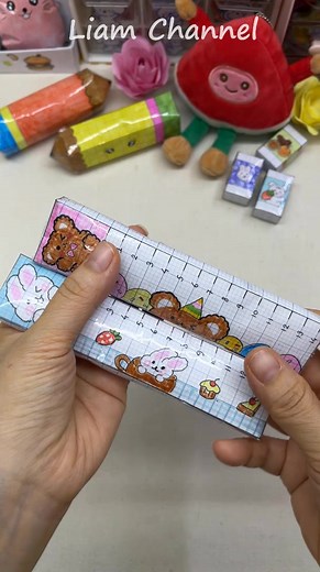 Làm Squishy cây thước theo yêu cầu của các bạn Fan - liam channel