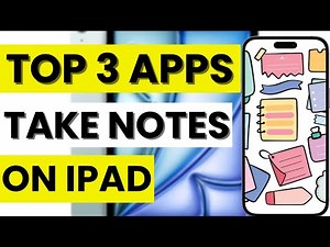 📝 TOP 3 best Apps to Take Notes on iPad with smooth handwriting and smart organization