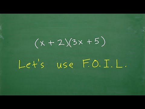 ADD the F.O.I.L. METHOD to your Basic Algebra Toolbox