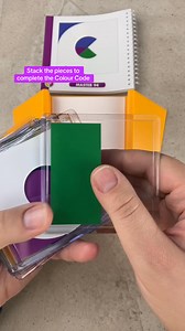 Stack the pieces to complete the Color Code of level 94. #puzzle #puzzles #puzzlesolving #puzzlegame | Puzzle Master Inc.