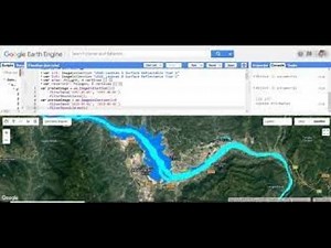 Google Earth Engine code for calculating NDWI from Sentinel 2 image collection | GEE online training