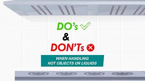 20 reactions | When you have to work with stoves, ovens and boiling liquids in the kitchen, burns and scalds are risks you have to face everyday. They are, however, preventable if you take the right precautions. Here are some safety tips when handling hot objects and liquids. For more Do's and Don'ts of working in the kitchens, visit www.wshc.sg/kitchensafety #WSHKitchenSafety #AWordOfCare | Workplace Safety and Health Council | Facebook