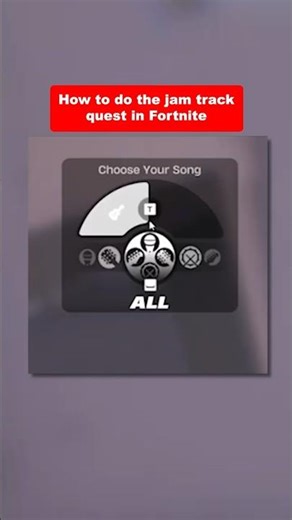 How to do the "Use the jam track player in the emote wheel" quest in the weekly Fortnite quests
