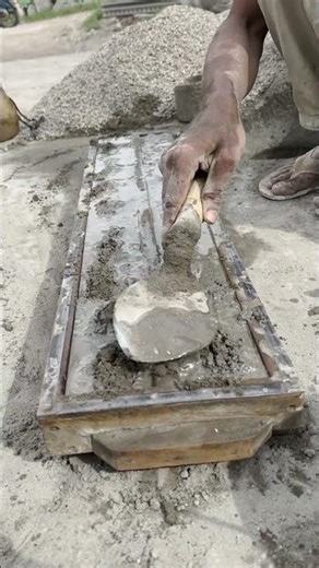 Worker Turns Cement into an Art #satisfying