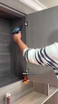 Warum nutzen wir dieses Werkzeug nicht, um einen Schrank zu installieren?