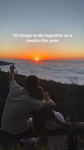 Intelligence Income | Mindset • Motivation • Self Development on Instagram: "🎯 Save for later 👇 1. Phone-free date → full presence 2. Weekend trip to a new place 3. Shared 5-year bucket list 4. Cook a themed dinner together 5. Watch one sunrise side by side 6. Create a couple-only tradition 7. DIY or pro couple photos 8. Train toward a shared goal 9. Life-vision talk over coffee 10. Spontaneous day trip 11. Recreate your first date 12. Learn one new skill together 13. Write letters for next ye