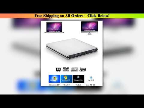 External USB3.0 Blu-Ray Reader Bluray Burner and Writer 3D BD-ROM Optical DVD Recorder BD-RE