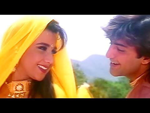Sanwali Saloni Teri Jheel Si Aankhe | 4k Video Song - Hum Sab Chor Hai 1995 - Alka Yagnik,Kumar Sanu