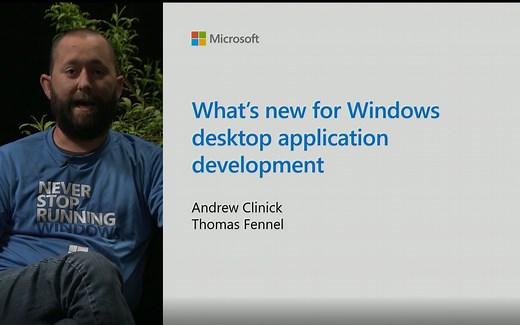 Windows 桌面应用程序开发的新增功能