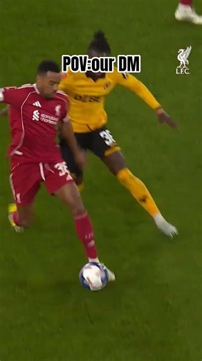 Gravenberch vs wolves 💪