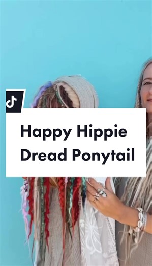 How to install the Dread Clip-in Ponytail #howto #hairtutorial #tutorial #diy #hairtok