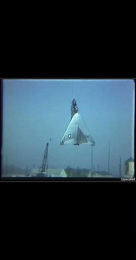 THE BEGINNING OF VTOL FLIGHT: BELL X-13 FLIGHT TEST!!✈️ (AI Enhanced) #shorts #short