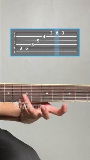 Common chords and arpeggios in the guitar C shape #guitartabs