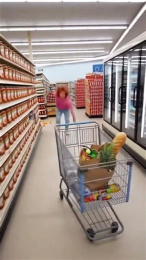 Funny Store Announcement: “Clean Up in Aisle Five!” 😂🧹