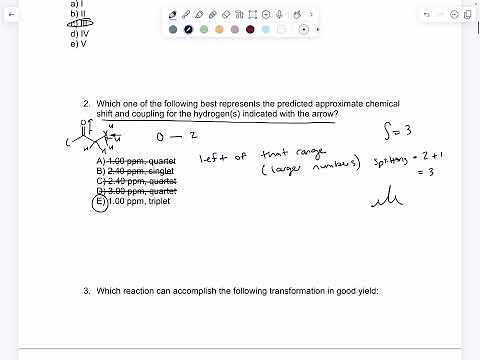How to study for your chem 2 final exam, with a video key from your practice final