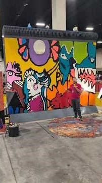 Life-Size LEGO Berlin Wall by Brick Norman #lego