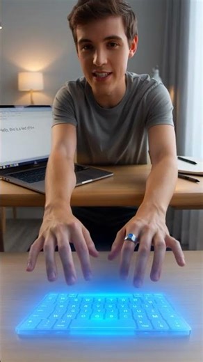 Invisible Keyboard Ring