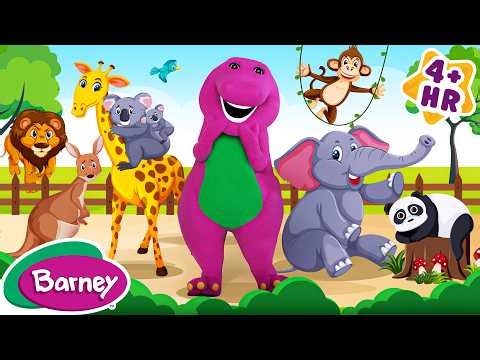 Our Favorite Animal Friends | Animals and Pets | Barney the Dinosaur