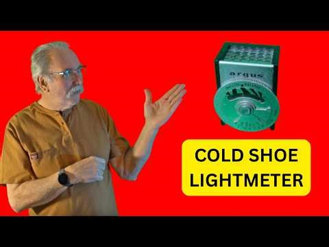Argus on camera light meter for easy use. Great on AGFA Isolate folding cameras or any other camera.
