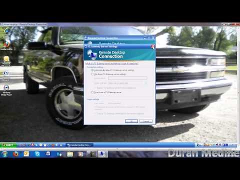 Using Remote Desktop Connection in Windows 7 Professional