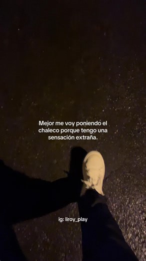 ✨ | mejor me voy poniendo el chaleco porque siento una sensación