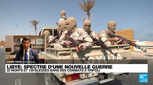 217K views · 3K reactions |  Le spectre de la guerre plane de nouveau sur la Libye. 48 heures après des affrontements à Tripoli qui ont fait 32 morts et 159 blessés, dont un nombre indéterminé de civils, la situation est très volatile ⤵️ | France 24 Afrique | Facebook