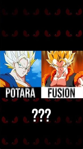 Potara vs Fusion Dance #dragonball #potara #fusion