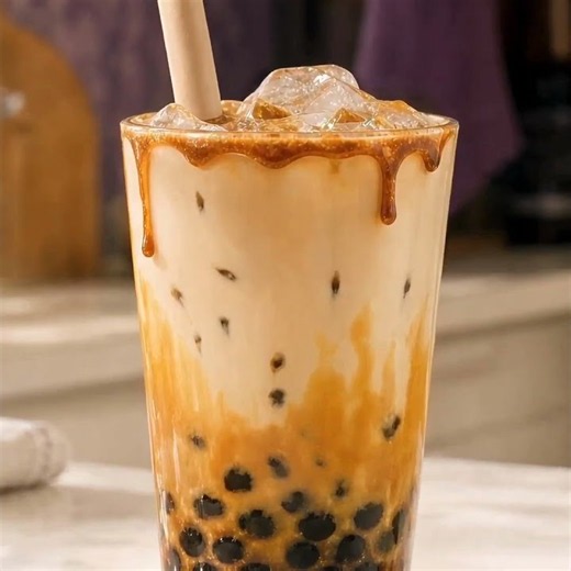 Tiger Milk Tea selber machen 🐯🧋 – Mit Tapioka Perlen!