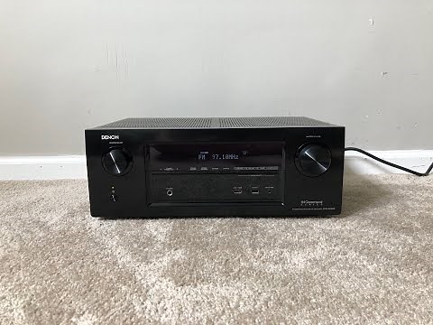 How to Factory Reset Denon AVR-X2000 7.1 HDMI Home Theater Surround Receiver