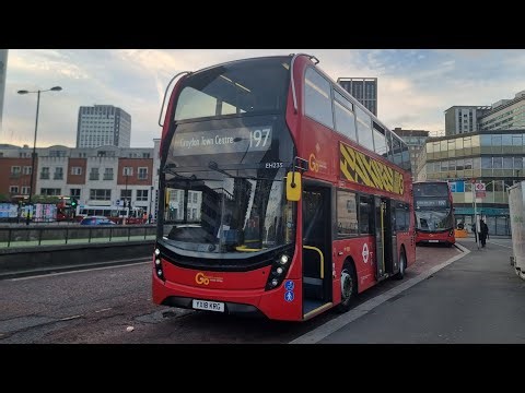 *Floored* Enviro 400MMC on Route 197 (London Central)