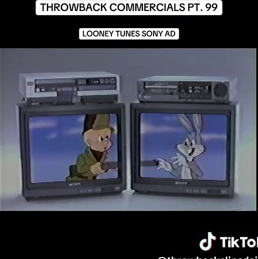 Looney Tunes Sony Ad - Vintage Commercial