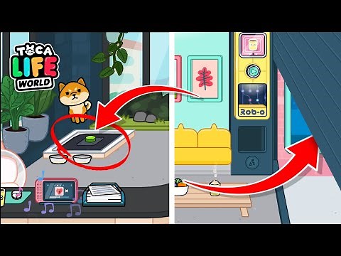 OPEN THE MOST SECRET PLACES IN TOCA BOCA // TOCA LIFE WORLD // HAPPY TOCA